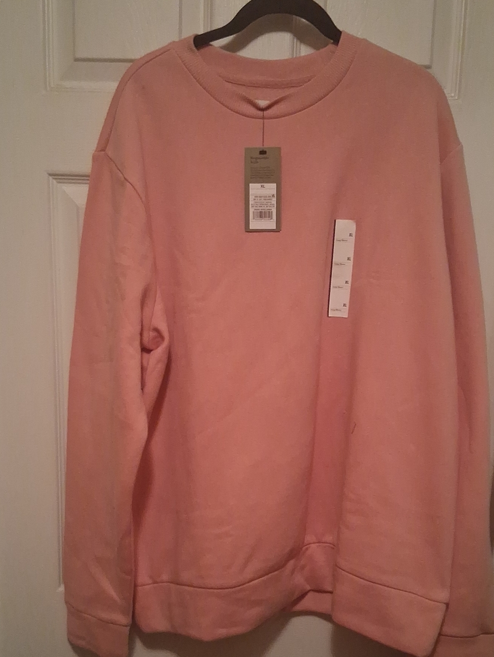 Goodfellow & Co Men's Crewneck Sweatshirt in Pink Xl